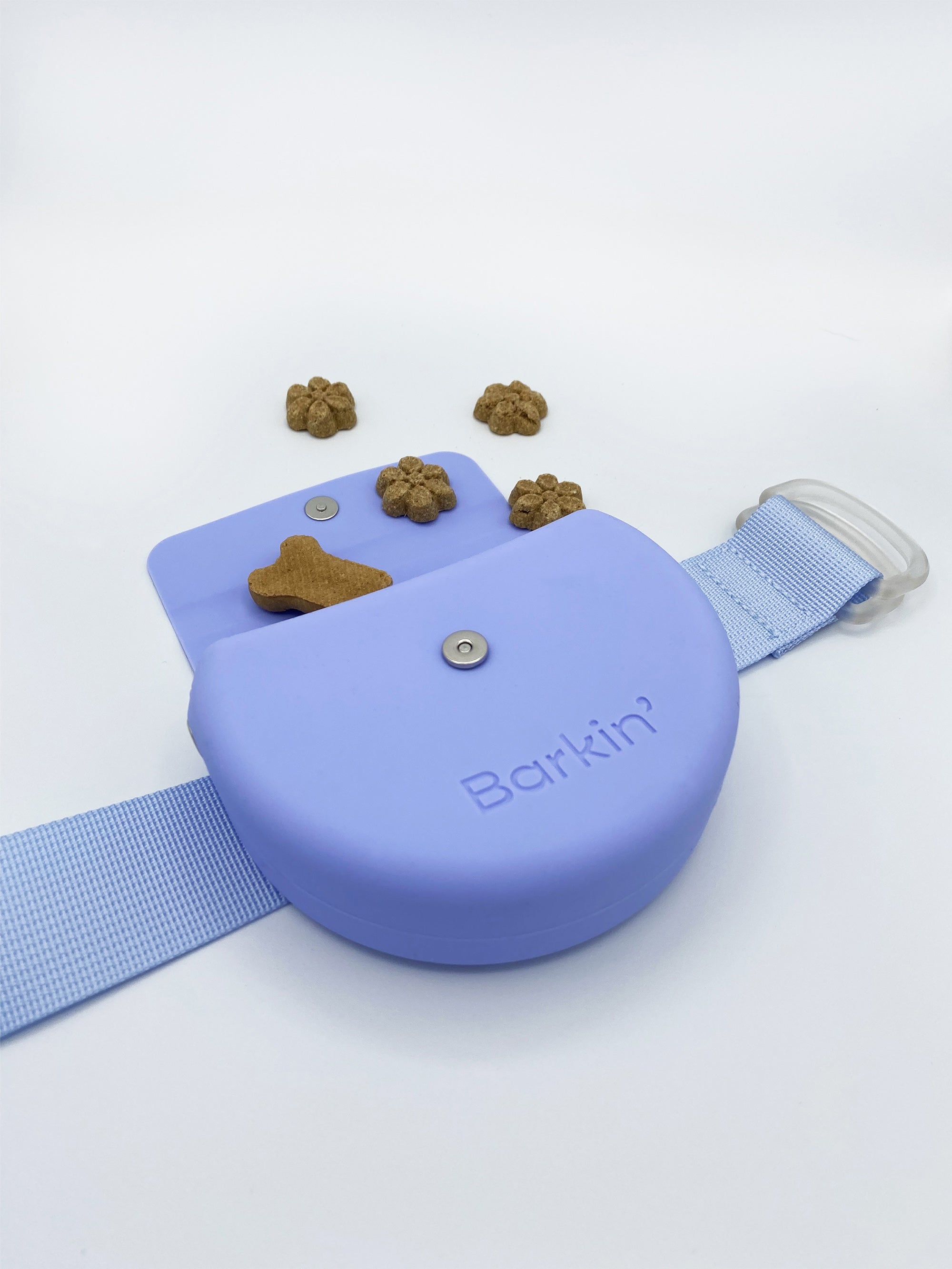 The Barkin’ Treat Pouch - Periwinkle