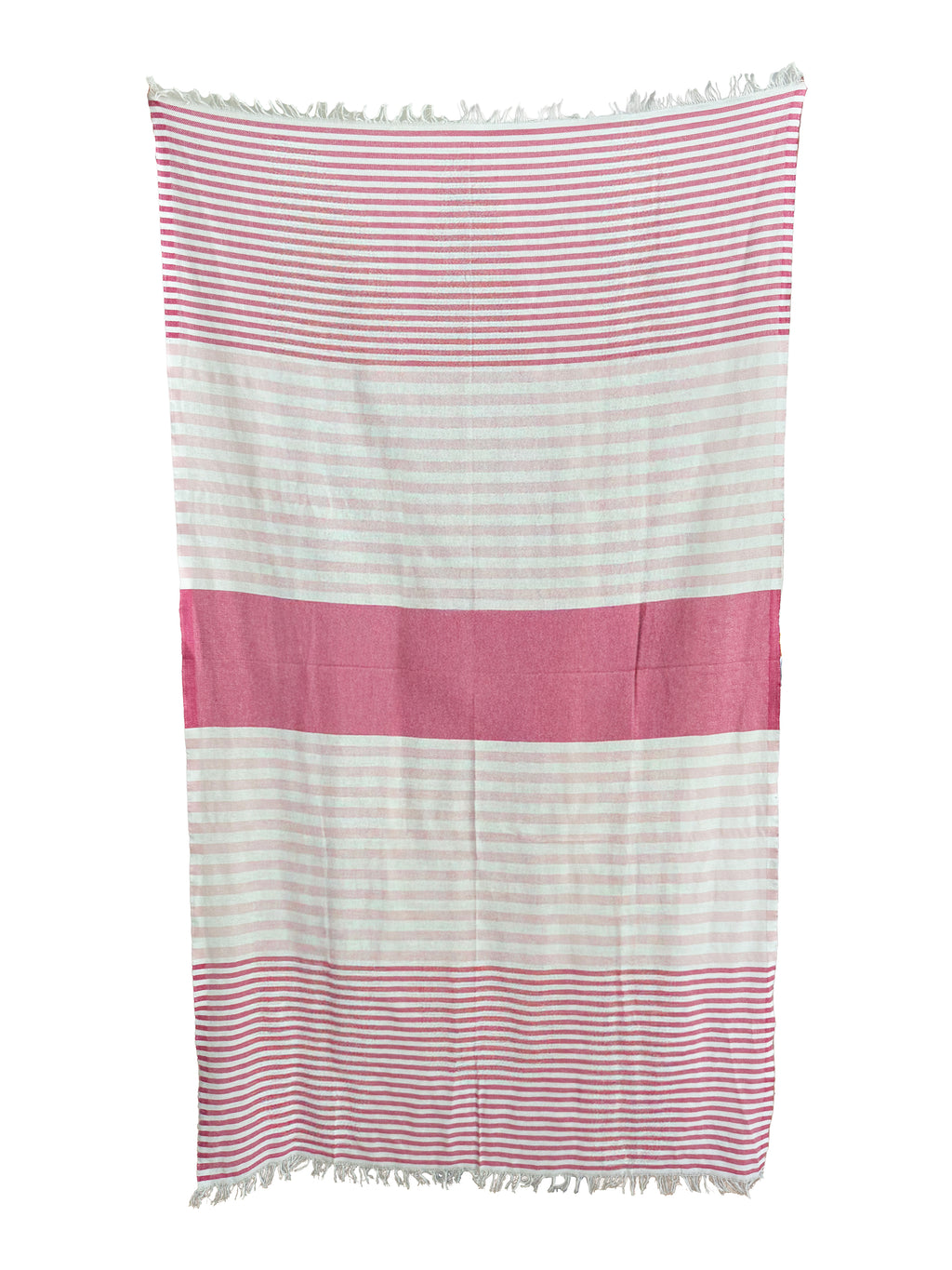 The Barkin' Towel - Pink Stripe