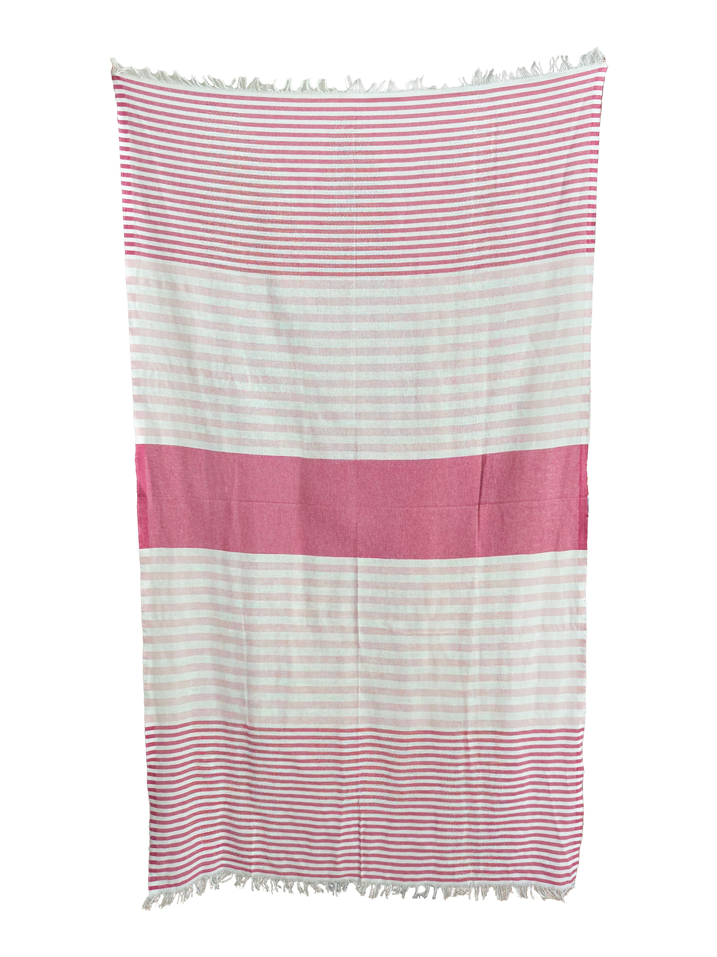 The Barkin' Towel - Pink Stripe
